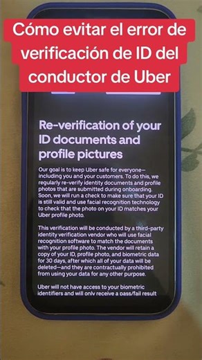 how to Bypass Uber Driver ID verification error #usa #canada #uber #uberdriver #driver #reactivate