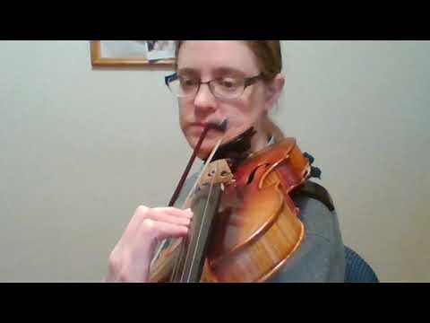 How to Play the D Flat Major Violin Scale with fingerings and play through