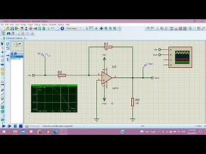INVERTING AMPLIFIER DESIGN USING PROTEUS