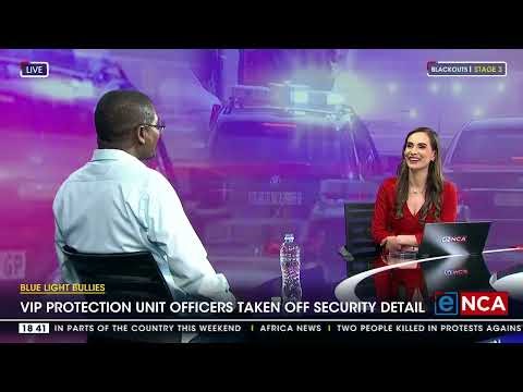 VIP Protection unit officers taken off security detail