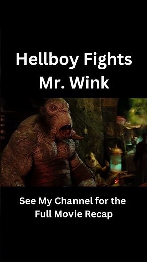 Hellboy Fights Mr. Wink