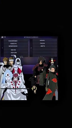 OTSUTSUKI 🆚 AKATSUKI TEAM