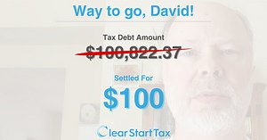 Clear Start Tax Resolves Over $100,000 in IRS Debt for Just $100, Using This IRS Program
