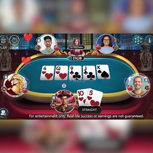 Velo Poker - Texas Holdem Game with Friends Online!