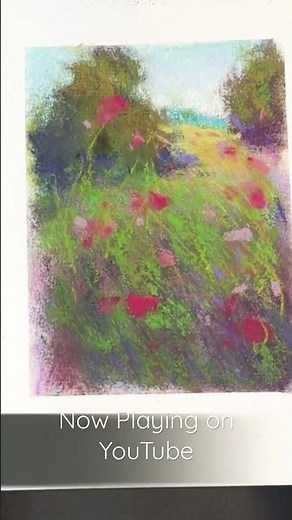 10 Minutes for an EASY Impressionistic Painting- Real Time Lesson