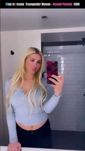 MtF Transgender Girl Kendall Piccioni - USA #viral #beauty #tg