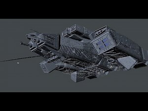 Alien Nostromo landing VFX BREAKDOWN