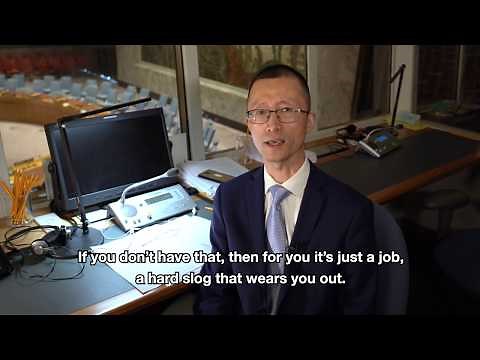 联合国同声翻译 (Interpreting at the UN)