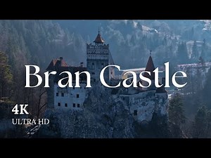4K BRAN CASTLE Romania Cinematic Drone Video