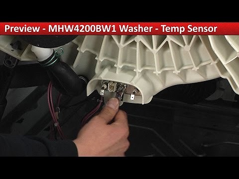 Maytag Washer - Will Not Respond - Temp Sensor Repair and Diagnostic