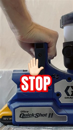 How to spray small walls FAST (Graco QuickShot 2)