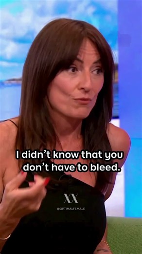 "If you stop taking the pill [birth control] and you have a "period".....