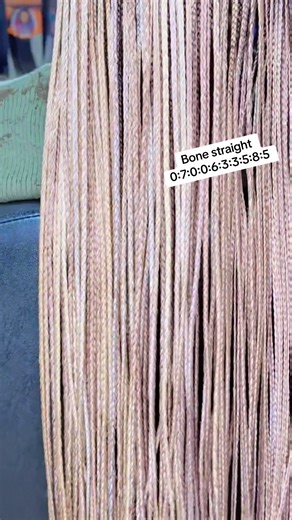 Bone Straight Silky Braids Tutorial