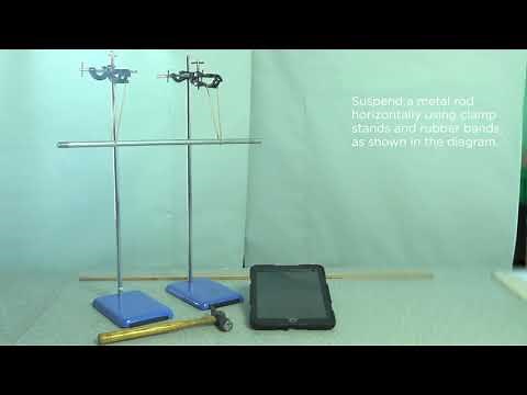 Edexcel Core Practical 9-1 GCSE P4.17 Measuring Waves Speed Frequency and Wavelength in Solids