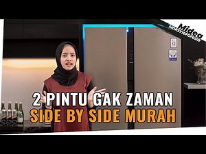 Midea MDRS710FGF02ID Refrigerator Review | Get a Large Side-by-Side for 6 Million Rupiah