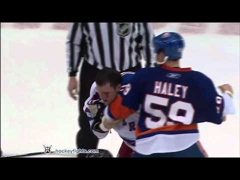 Sean Avery vs Micheal Haley Mar 31, 2011