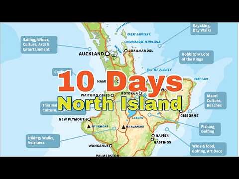 New Zealand North Island Road Trip Itinerary - 10 Day Adventure!