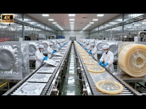 Inside a Modern Condom Factory: From Liquid Latex to Finished Protective Products (Full Process)