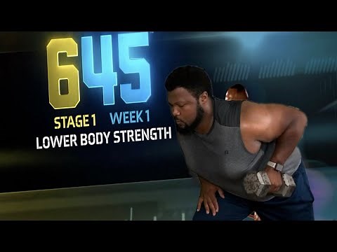 645 Week 1 Day 1 | Lower Body Strength Workout and 1st Impression