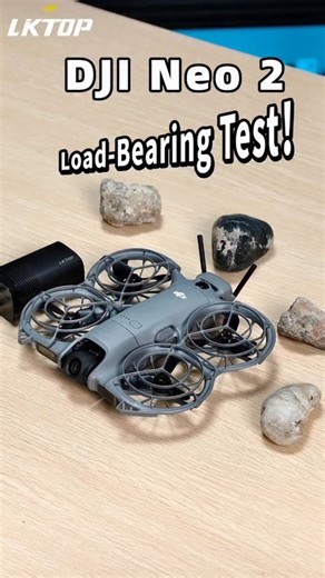 DJI NEO 2 LOAD-Bearing Test Crédito lktop_direct TikTok #dji #neo2 #drone #techdronerd #viral | TECH DRONE