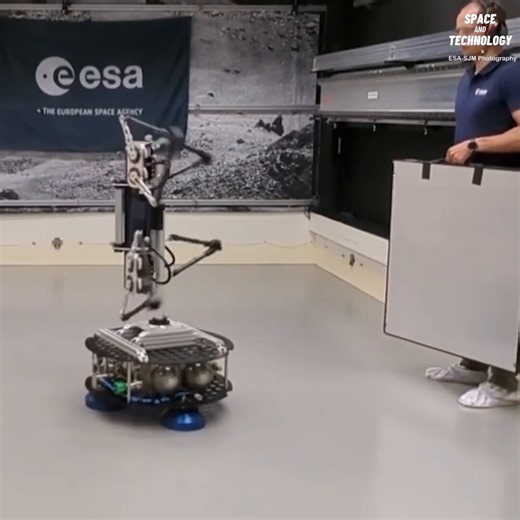 Researchers at the Norwegian University of Science and Technology have developed Olympus, a four-legged robot designed for exploring the Moon and Mars. It can perform high, controlled jumps and stabilize itself in mid-air using reinforcement learning. Its spring-powered legs help it move across craters, steep slopes, and rocky terrain where wheeled rovers may struggle, and it was unveiled last year.
