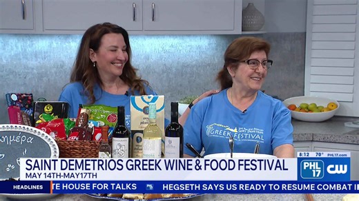 St. Demetrios Greek Festival returns with food, wine, and family traditions | PHL17 Morning News