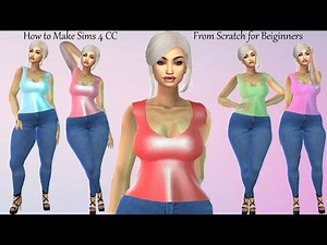 How to Create Sims 4 Clothing [Full Tutorial] [Very Detailed] [Marvelous Designer to Blender]