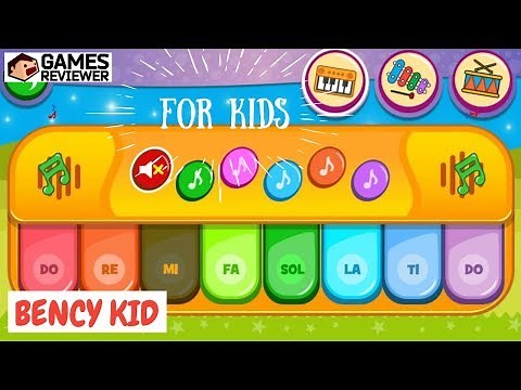 Trò Chơi Bé Học Đánh Đàn Piano - Game Piano For Kid