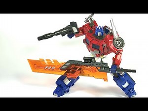 Transformers PE-DXII Honor Warrior Optimus Prime Chefatron Review