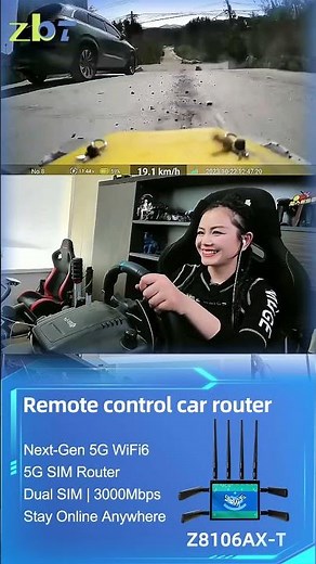 Inside the Tech: How a 5G WiFi6 Router Powers Real-Time RC Car Connectivity! 🔧📡 #wifi6 #5grouter