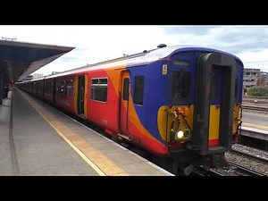 SWR Class 455 ride - Reading to London Waterloo
