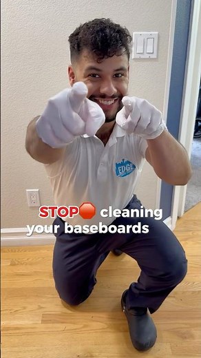 3 Cleaning Hacks to make your baseboards PRISTINE✨#cleaninghacks #baseboard #deepcleaning