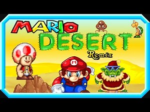 Mario Desert Remix: Toad 🥶 [100%/Playthrough/English/HD/60fps]