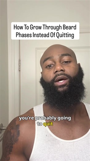 Most men quit during the awkward phase because they think something’s wrong. Nothing is. Beard growth comes in stages. Patchy. Awkward. Filling in. Progress looks messy before it looks solid. The men who push through aren’t luckier. They’re just patient. And patience always shows. #beard #fypシ #fypシ゚ #fypシ゚viral