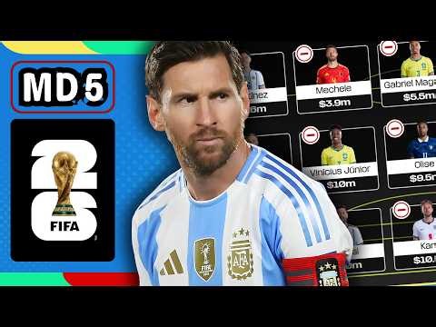 MD5 PREDICTED FIXTURES & TEAM SELECTION | RANK: Top 2000 | FIFA World Cup Fantasy 2026