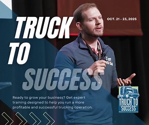 You’ve got the drive. Now get the tools. Whether you're ready to make the leap to owner-operator or want to tighten up your business, Truck to Success gives you the step-by-step playbook to get there. This 3-day seminar is packed with everything from business planning and equipment financing to permits, taxes, brokers, and beyond. 📍 Attend online or in person — Oct. 21–23 ⏳ Early bird deadline: Sept. 1 ($50 off free OOIDA membership) 🎯 Take control of your future. 🔗 Register here: https://www