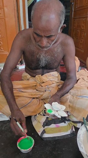 Clay flower decoration #diy #clay #flower #clayflower #painting #clayart #handmade #pottery #short | Rimi Vlog &Craft