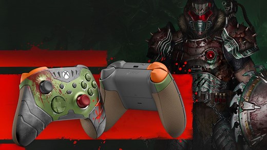 Xbox lance une manette Xbox Series, Elite, et un wrap spécial Doom : The Dark Ages