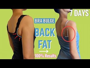 4 MINS BRA BULGE, BACK FAT workout