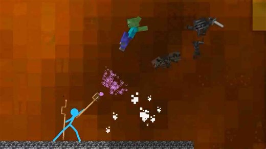 Command blocks: Lucky block staff