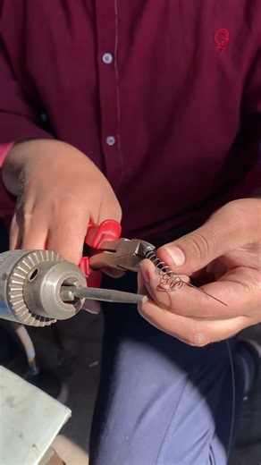 Small Spring Made by Hand | Satisfying Mini Spring Manufacturing