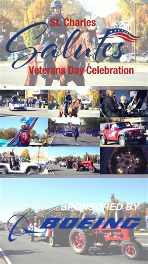 🎉 Parade registration for St. Charles Salutes is now open through Wednesday, so there’s still time to join the fun! 🇺🇸 🎖️ Our Veterans Day celebration is shaping up to be one to remember, and we can’t wait to see our community come together to honor those who served. 🤝❤️ 📅 November 8 🚶‍♂️ Parade: 11AM 🎪 Ceremony & Celebration: 12–5PM, Boathouse Lot 📝 Sign up today and be part of the celebration for our hometown heroes | Saint Charles, Missouri - City Government