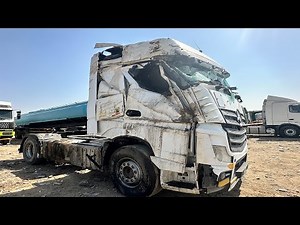Mercedes Truck Actros mp4 Accident Repair Cabin & Chassis Full Restoration Complete Rebuild Proses