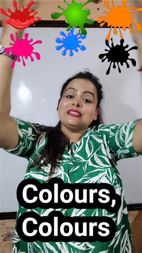 🥇 Hello Teachers! Teach Colours with Songs 🎵 #colours #manjumam #shorts