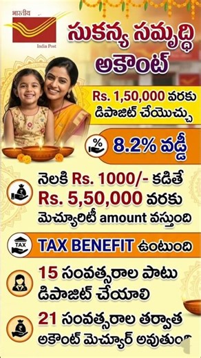 POST OFFICE SAVINGS | SUKANYA SAMRUDDHI | సుకన్య సమృద్ధి యోజన #postoffice #betibachaobetipadhao