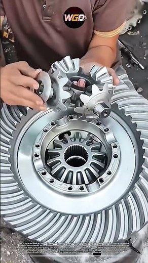 Differential gear assembly - Precision mechanical drivetrain restoration guide