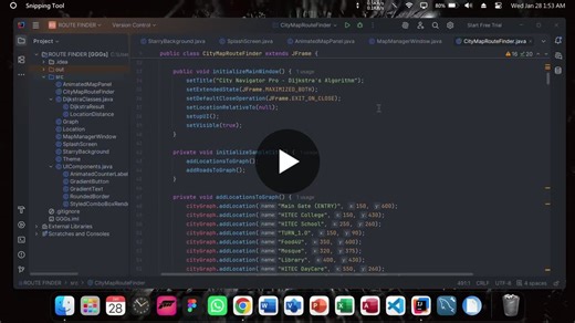 #java #javaswing #datastructures #algorithms #dijkstra #graphalgorithms #softwareengineering #computerscience #desktopapplication #oop #programming #hitecuniversity #universityproject… | Ahmad Gull