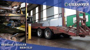 Last week we did a safety check on the Broughan trailer and took a look at an old Herron trailer that Alwyn had in for a service! We followed him during the week and the various steps it took to get the trailers running gear back into tip top shape 🔧 | GRASSMEN