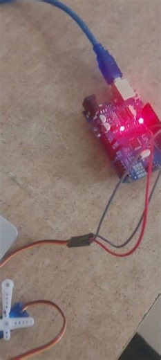 servo motor control with arduino