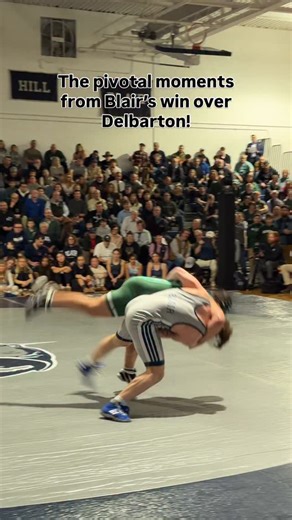 See the moments where Blair defeated rivals Delbarton on one of the biggest wrestling stages in the country last night! 🎥 | High School Sports on NJ.com